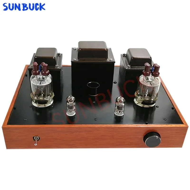 SUNBUCK 6F2 6U8 Push-Pull FU29 829 FY29 Tube Amplifier 0 Noise 2 Stereo 35W Class A Vacuum Tube Amplifier Audio