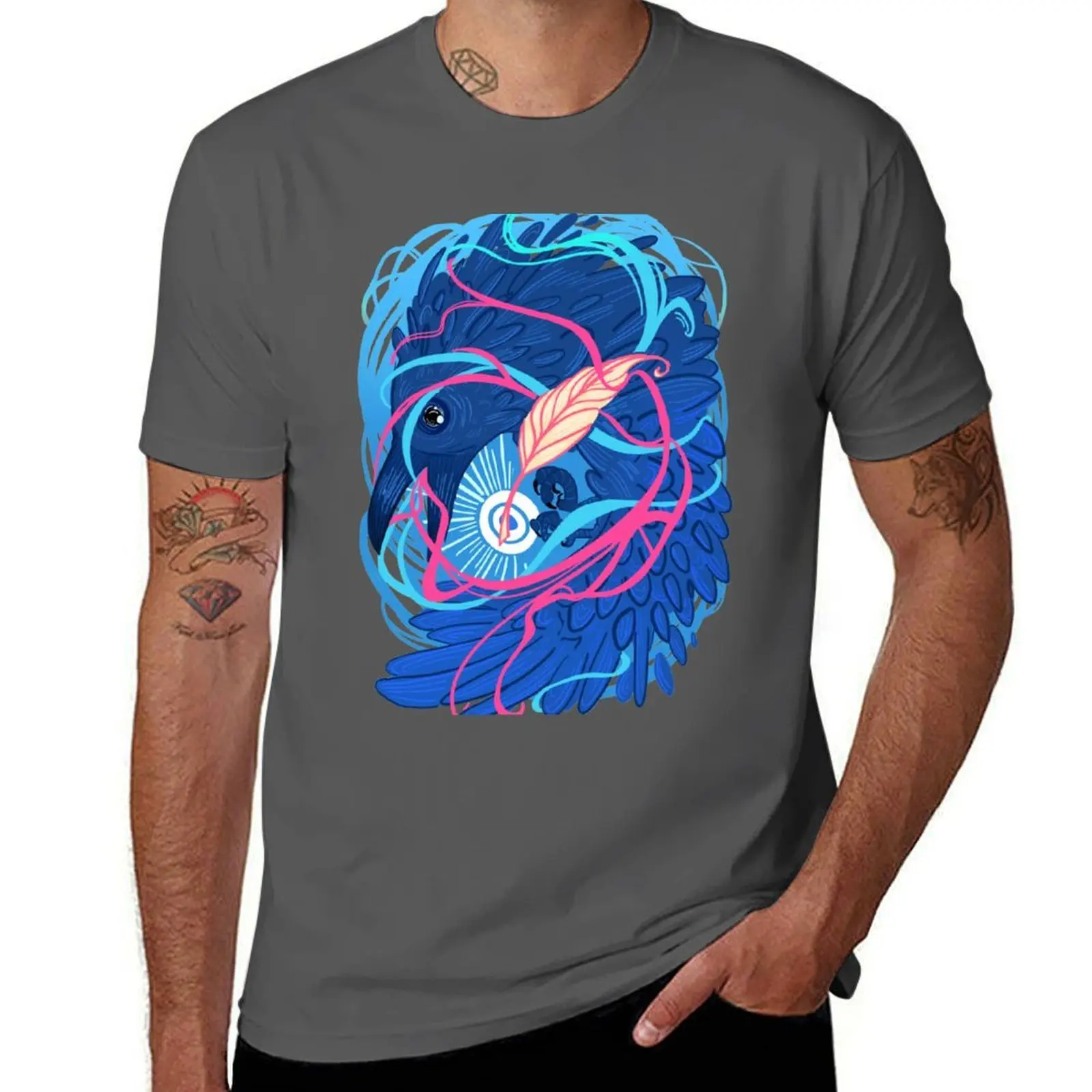 

A Raven Memory T-Shirt t shirts for man slim fit cotton t shirts high quality T-Shirt