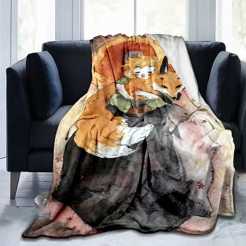2026 Le Petit Prince Blanket High Quality Flannel Blankets Cartoon Print Sheet Sofa Throw Bedspread Kids Siesta Leisure Covering