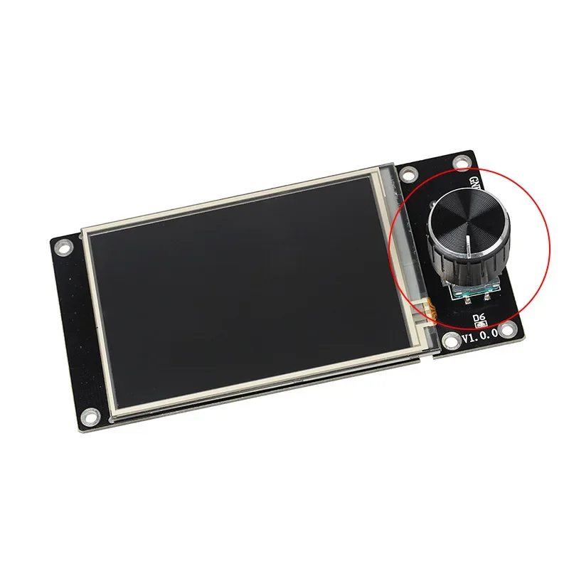 Accessoire de carte mère d'imprimante 3D, fonctionnement manuel, bouton d'affichage de 3.5 pouces, module de commande, bouton de confirmation