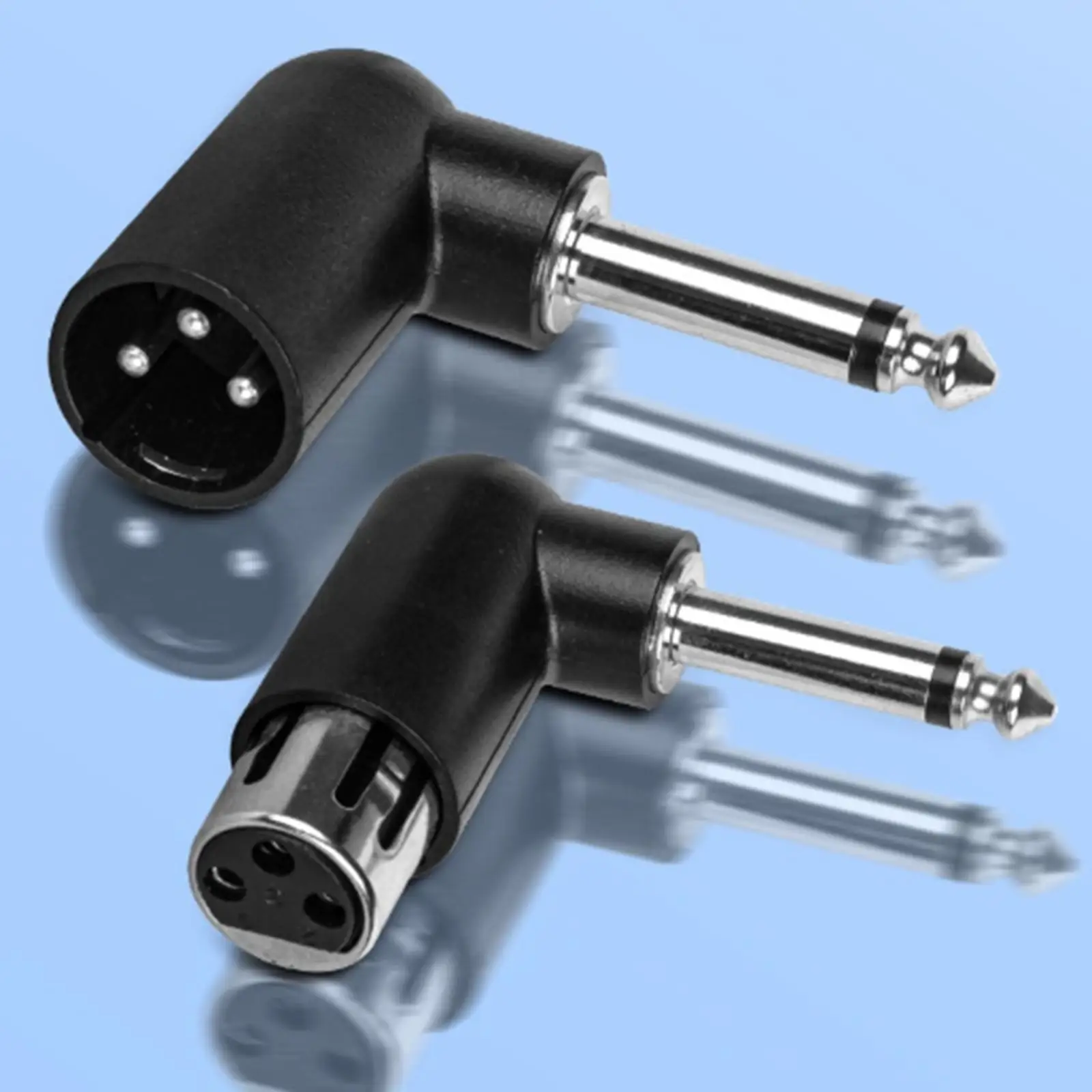 XLR 3 Pin Female Male to 1/4