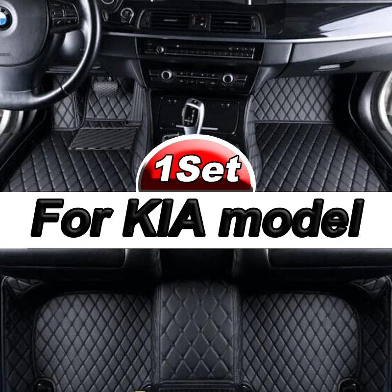 

Car Floor Mats For KIA soluto K2 Sedona Telluride Picanto Carnival Morning Mohave KX5 VQ 2022 2023 Car Accessories