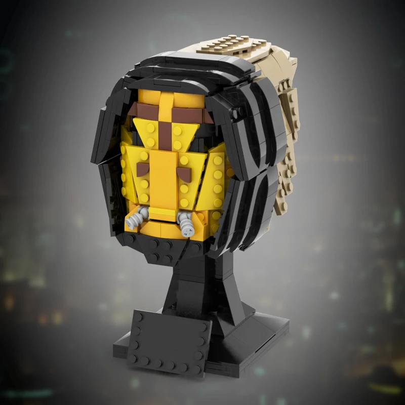 485PCS Pyke Soldat Helm Sammlung MOC Stern Teig Helm Set Modell Bildung Bausteine Geschenk