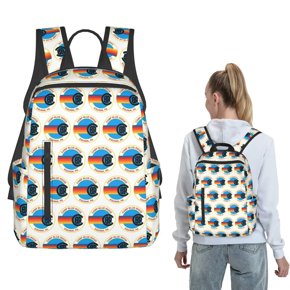 

Camp Blue Ridge AV Backpack Daypack Children BookBag School Bag Shoulder Bags for Men Women