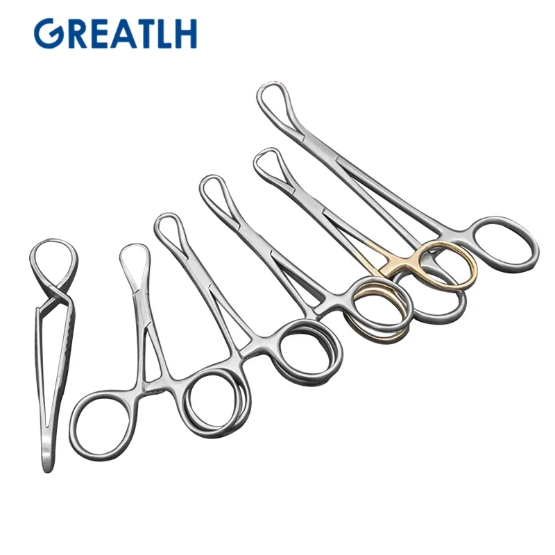 Pinza per asciugamani con morsetto chiuso ad anello in acciaio inossidabile 9/10/11/14/16/9.5 cm Strumenti chirurgici per palpebre Pinza per tovaglioli con morsetto per asciugamani chirurgico