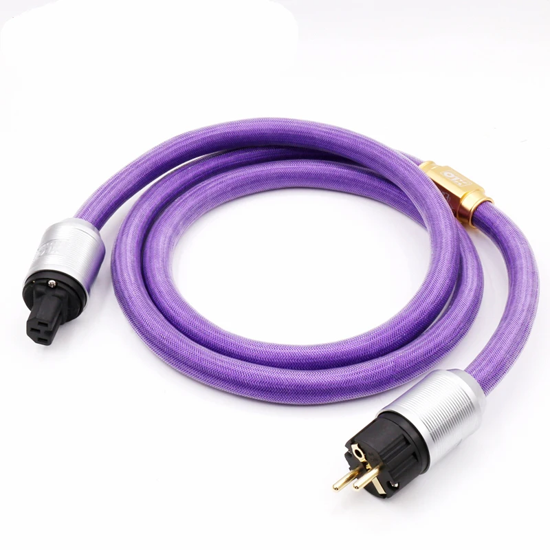 Hi-End XLO Limited Edition US AC Power Cord EU Power Cable for HiFi Audio System Amplifier Without Box