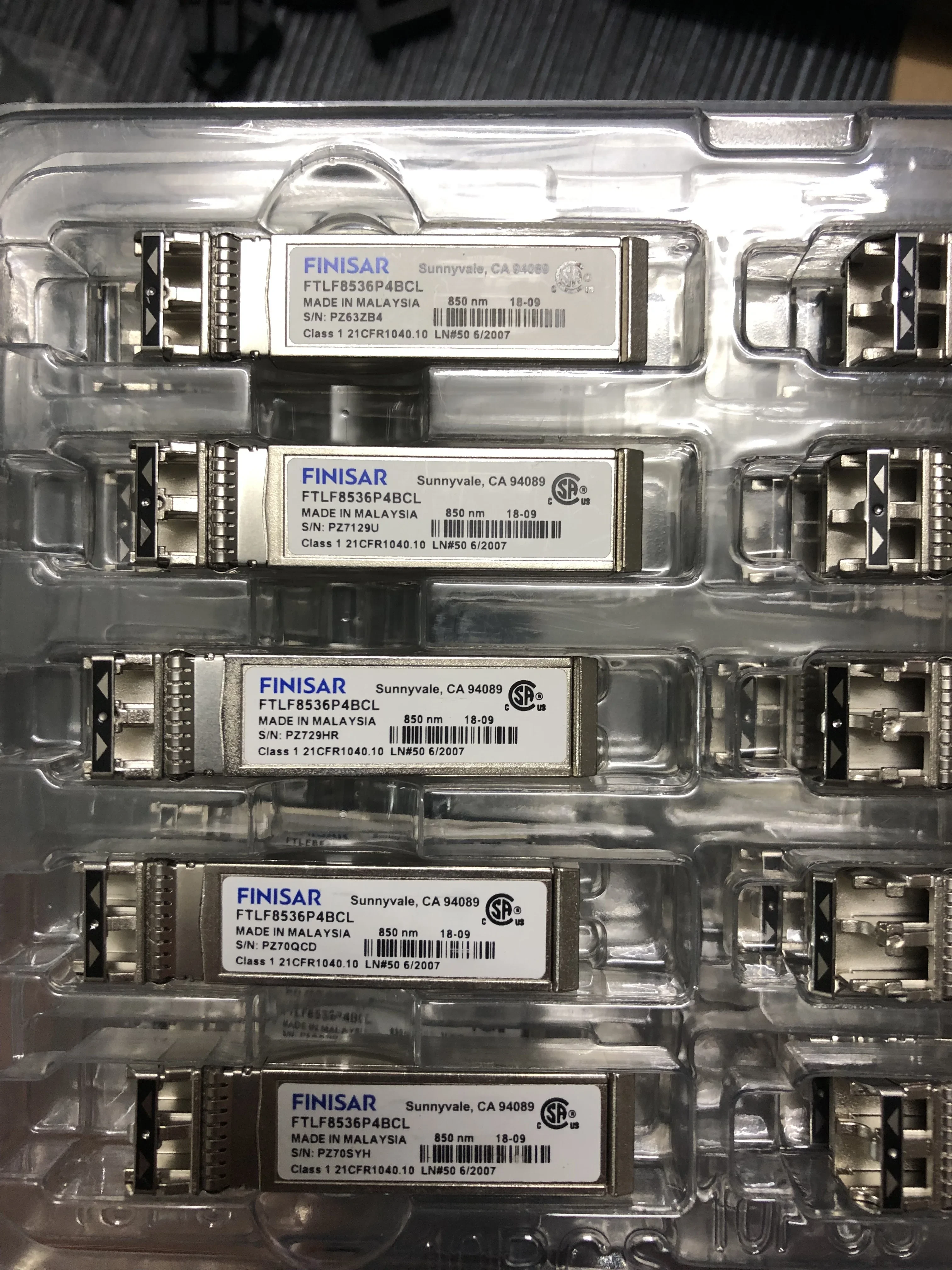 

1pc FINISAR FTLF8536W4BTV 25G Multimode Fiber Module