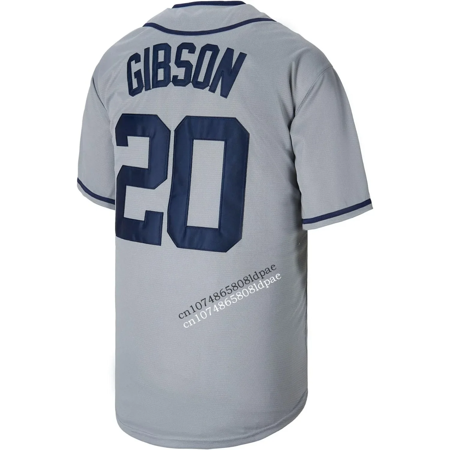 Josh Gibson Jersey Grays Black 20Baseball Jersey 90S Hip Hop Jersey Mens Movie Colplay Shirt All Stitched US Size S-XXXL