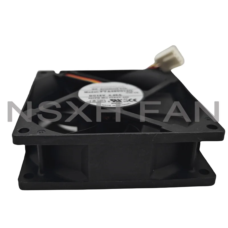 Ventilador do processador central PWM, 8CM8025, 12V0.65A, 4PIN, PVA080G12Q