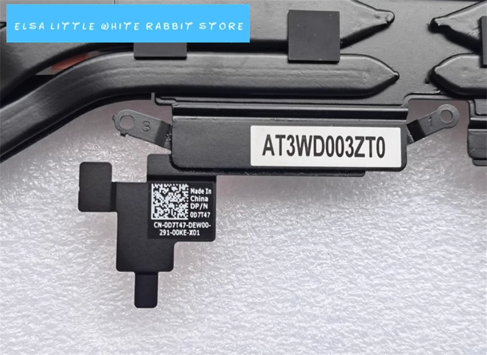 حقيقية ل ALIENWARE X16 مروحة المبرد 0F1005 0D7T47 0W3YTN W3YTN 0PDJFP PDJFP