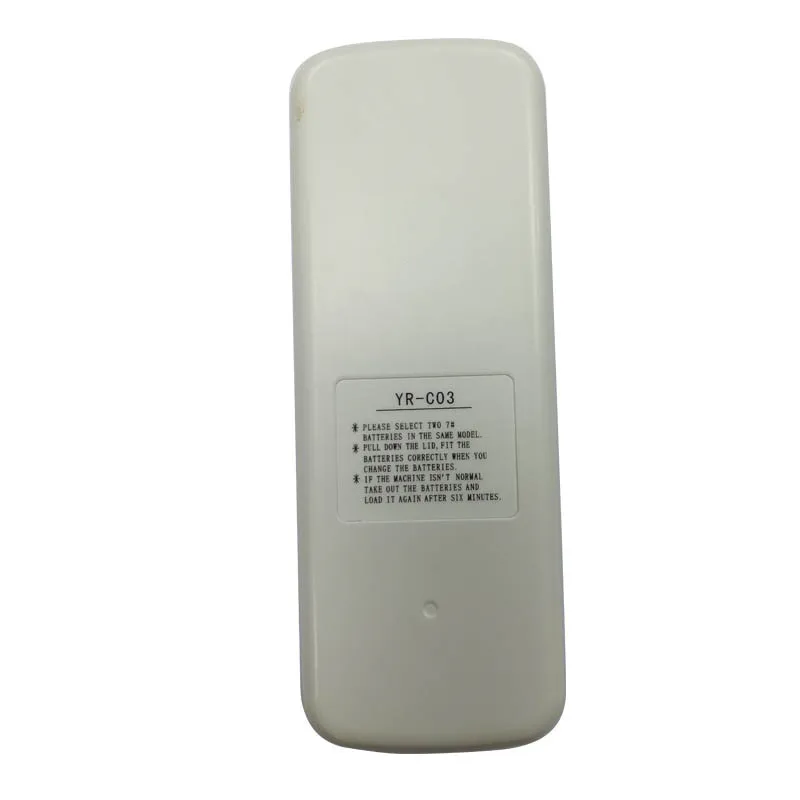 Replacement Air Conditioner Remote Control YR-C03 Compatible with Haier YR-C01 YR-C02 YR-C04 YL-C04 Air Conditioning Controller