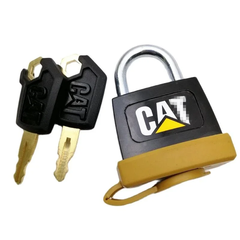 For Caterpillar E320D 312 315 329D 330C 325C 345D 349GC Diesel Tank Cover Padlock Fuel Tank Cover Anti-theft Lock