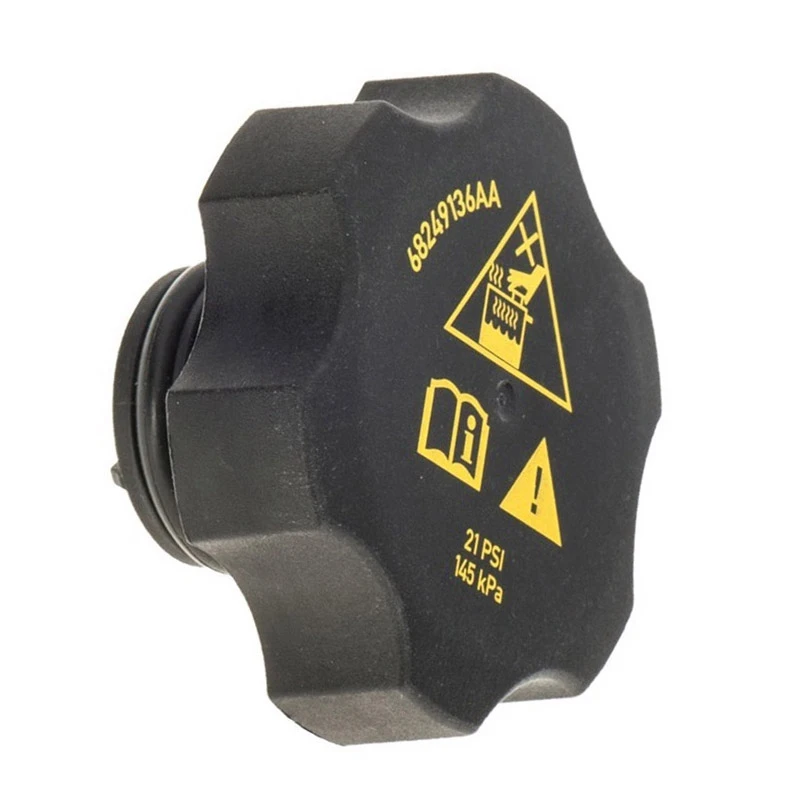 غطاء خزان زجاجة المبرد ، 68249136AA لمحرك كرايسلر دودج جيب رام ، 68442532AA