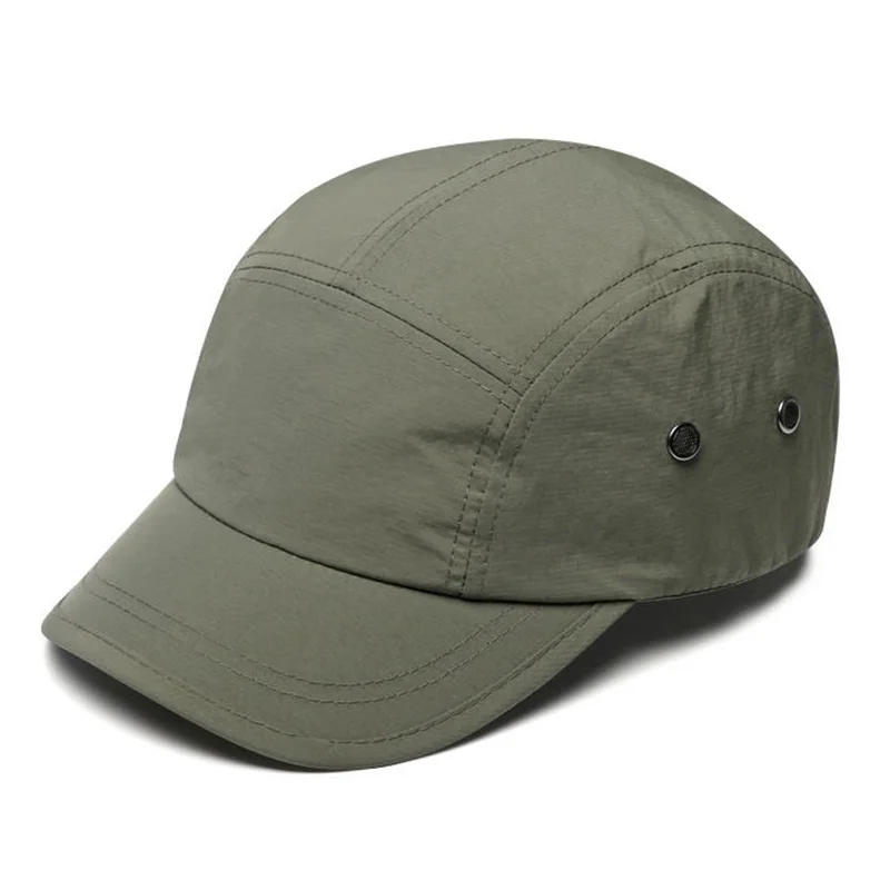 Sommerlicher, kurz geschnittener, schnelltrocknender Hut für Damen und Herren, leichter, atmungsaktiver Baseball-Sport-Sonnenhut, Laufkappe – Detail 1