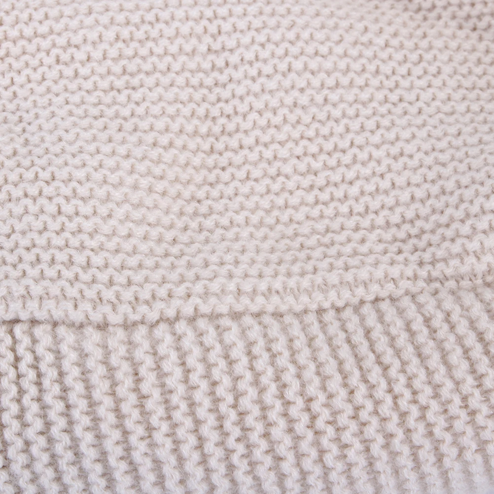 

Furry Pet Rabbit Ear Warm Hat Has Dress Up Costume Golden Retriever Beige Winter Dog