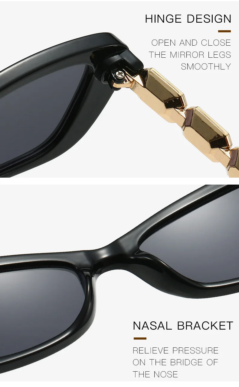 Strass-Katzenaugen-Sonnenbrille für Damen, Schwarz, Y2K-Diamant-Sonnenbrille, Vintage-Herren-Bling-Party-Sonnenbrille, Brillen – Detail 10