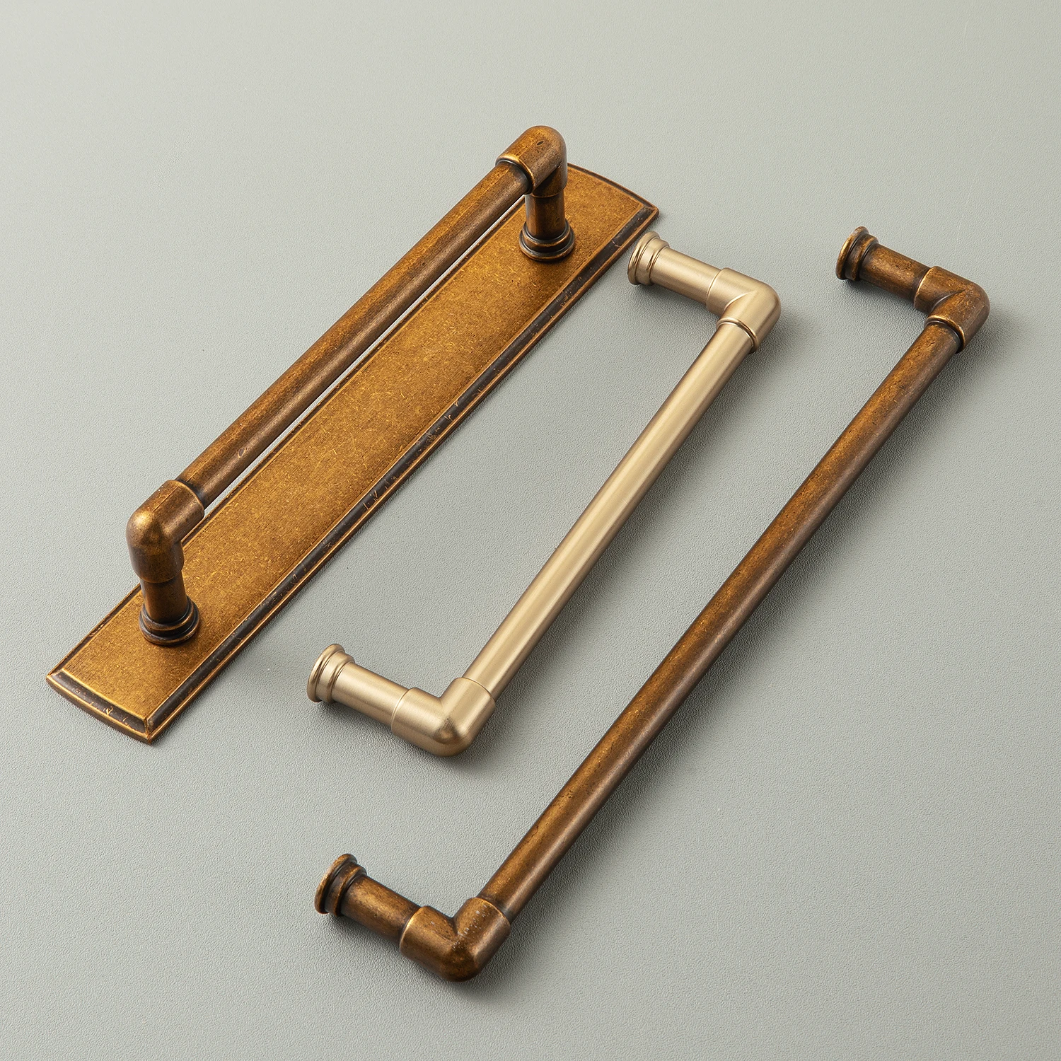 Goo-Ki ชุด 2 ชิ้น มือจับลิ้นชั - Furniture Hardware With Backplate บทวิจารณ์และราคา