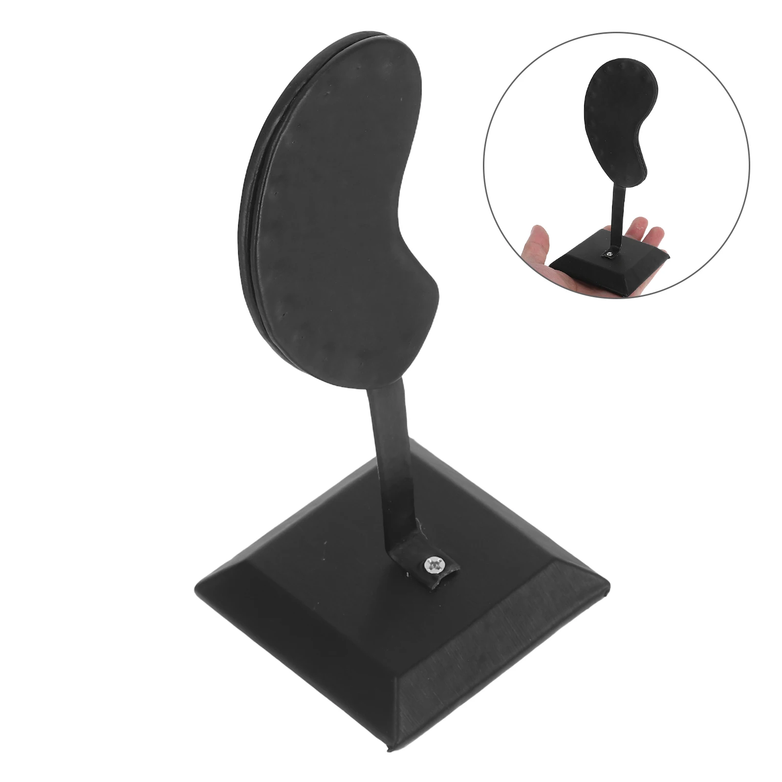 

Ear Shaped Organizer Body Mannequin For Studs Chains Lightweight Portable Jewelry Vendor Use Display Jewelry Organizer Stand