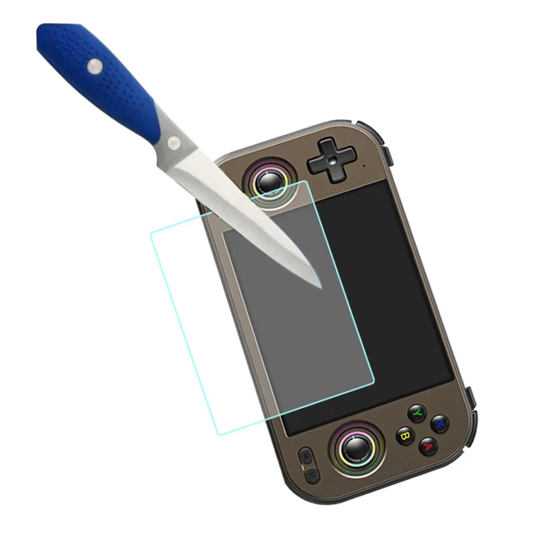 

For Anbernic RG477M Player Games Tempered Glass Protective for Anbernic RG477M 9H HD Screen Protector Film