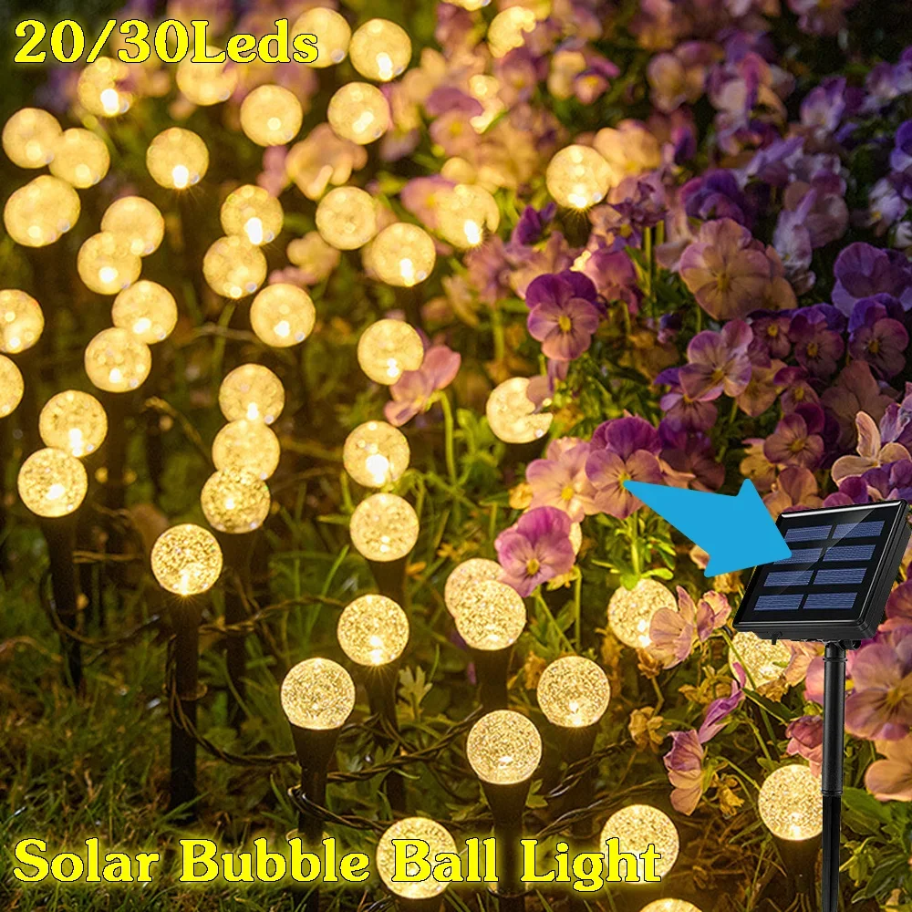 20/30 Led Solar Bub… - image
