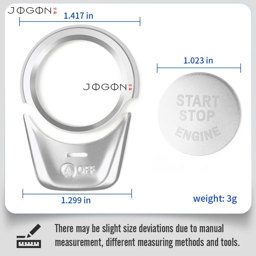 3 قطعة محرك وحدة التحكم في السيارة التبديل على دفع جديد 2023 2025 لسيارات BMW 5 Series i5 520i M Sport G60 بدء زر التوقف جهاز الإشعال ديكور