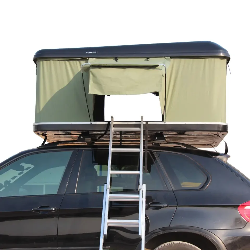 Y Car Roof Top Outdoor Tent Waterproof Rooftop Tents Camping Hiking Rooftop Hard Shell 1-2 Person