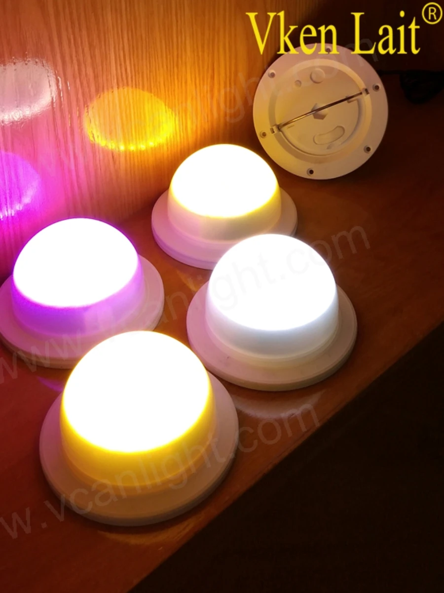 6PCS DHL Free Shipping Waterproof Cordless Control Rechargeable Battery RGB Led LIghting System