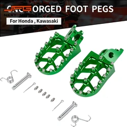 Foot Rests Footrest footpegs Pegs Pedals For Honda CR125 250 CRF150R 250R 250X CRF300L/RALLY KX250 450 KX250F 450F KX250X 450X