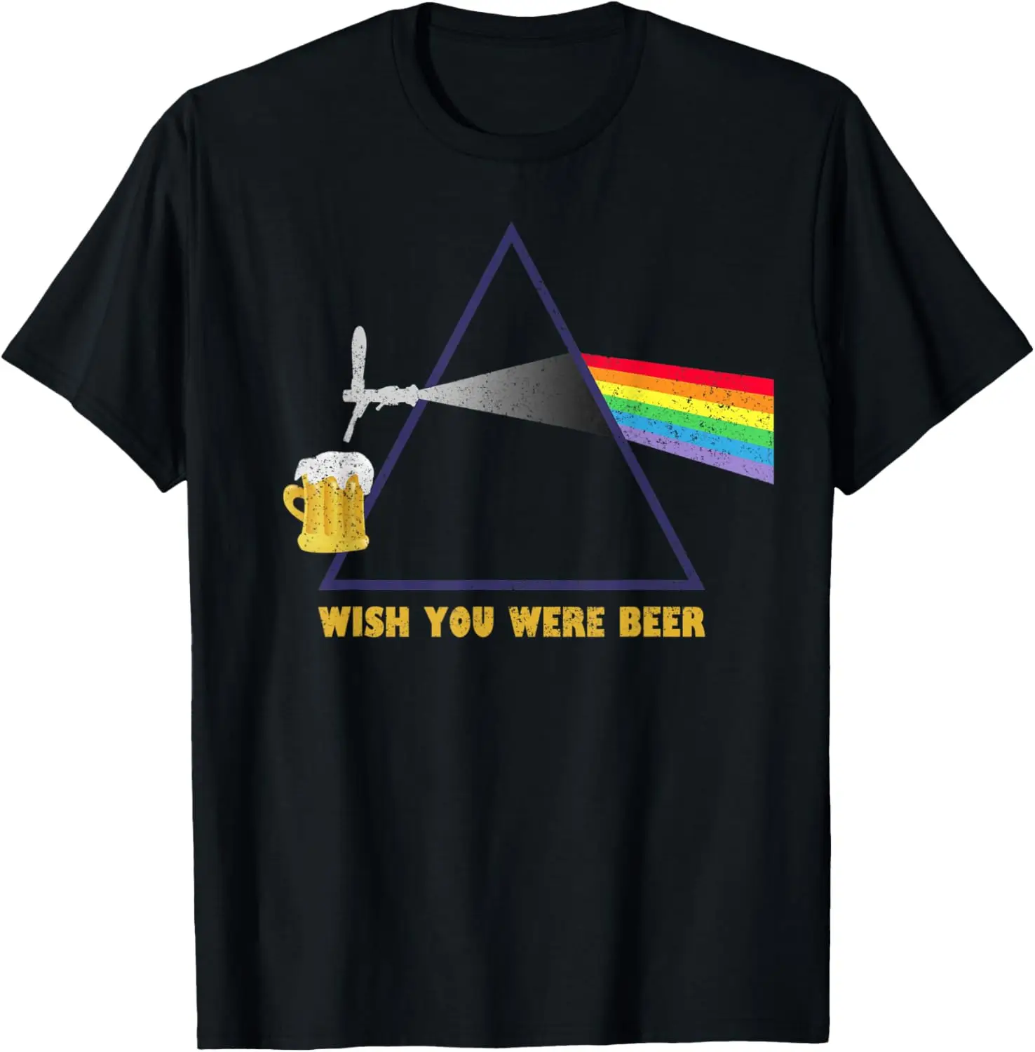 Wish You Were Beer Shirt I Funny Beer Drinker T-Shirt