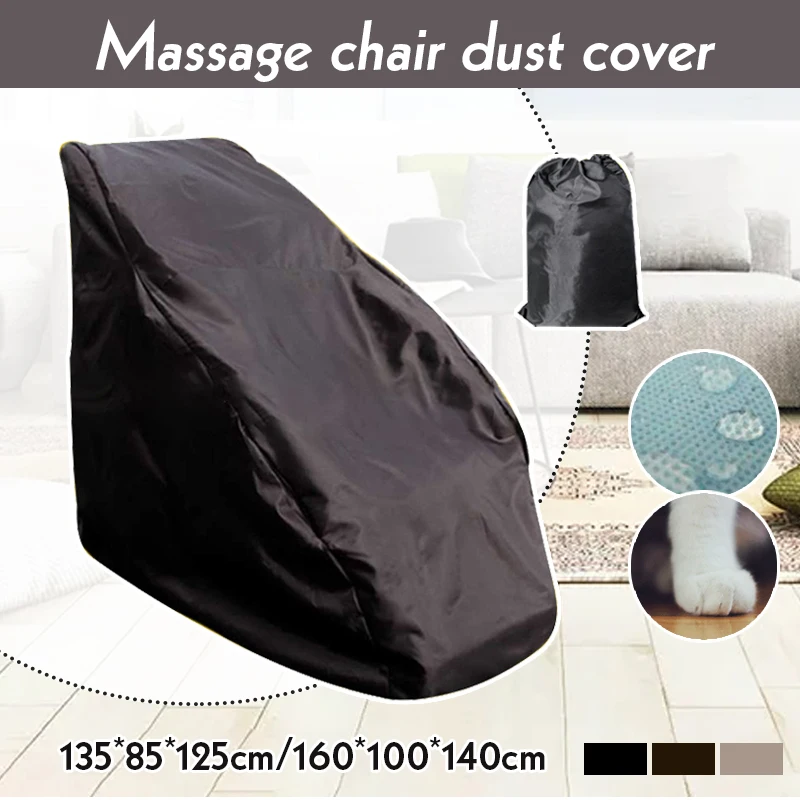 Housses de chaise de massage imperméables imbibées pour toutes sortes, meubles de maison, protection solaire, housses de chaise d'extérieur, housses anti-poussière lavables