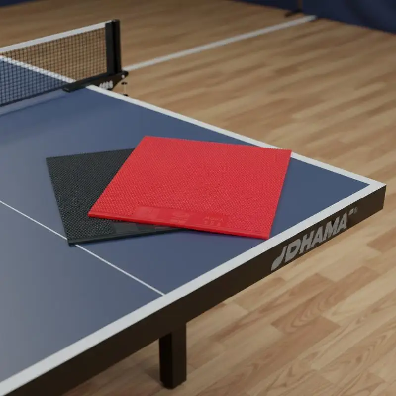 MOXA 955 Pimples-Out Table Tennis Rubber Sheet Non-Sponge Wear Resistant Ping Pong Rubber for Long Time Use