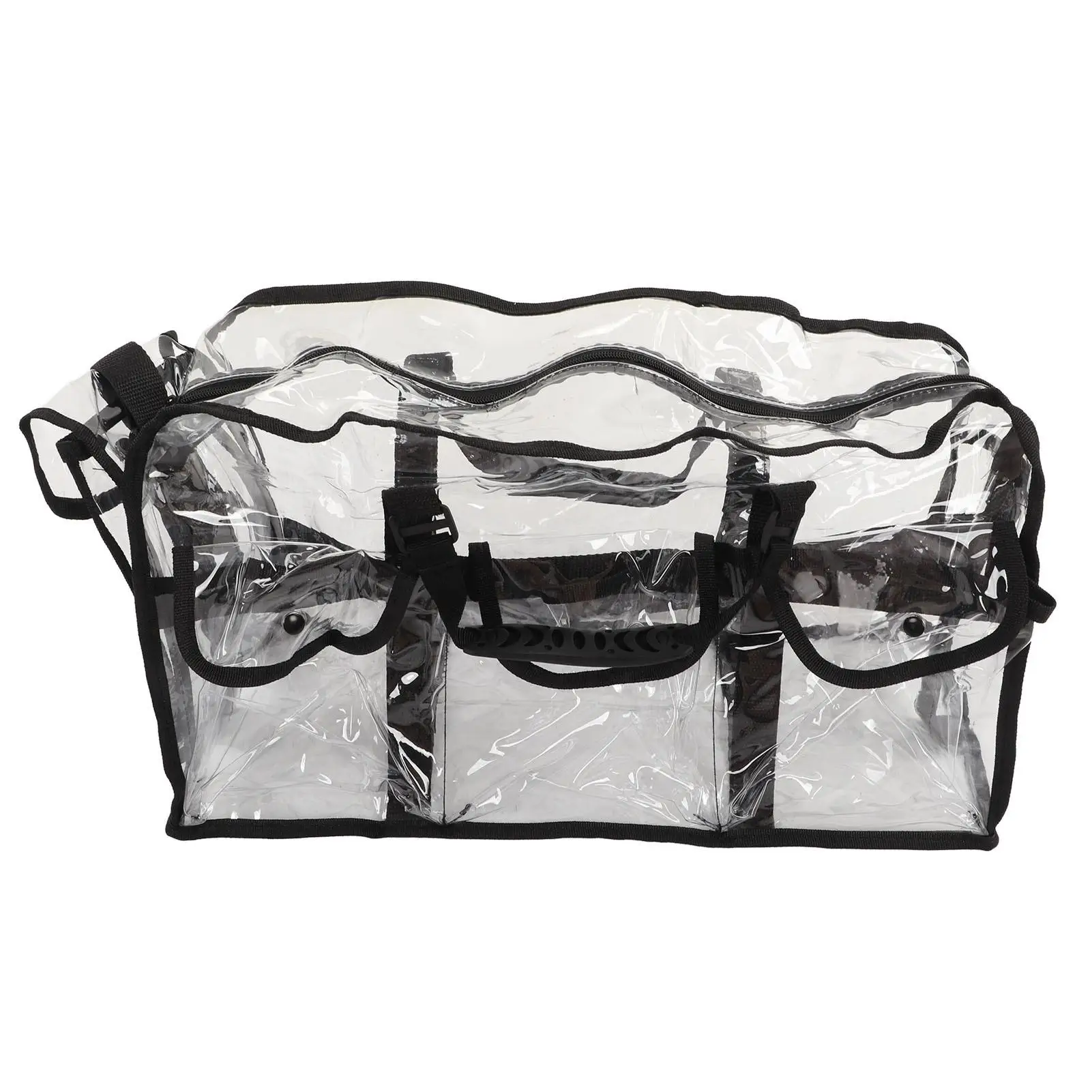 Transparent Large Capacity Tote Bag - Stylish Shoulder Bag for makeup & Essentials