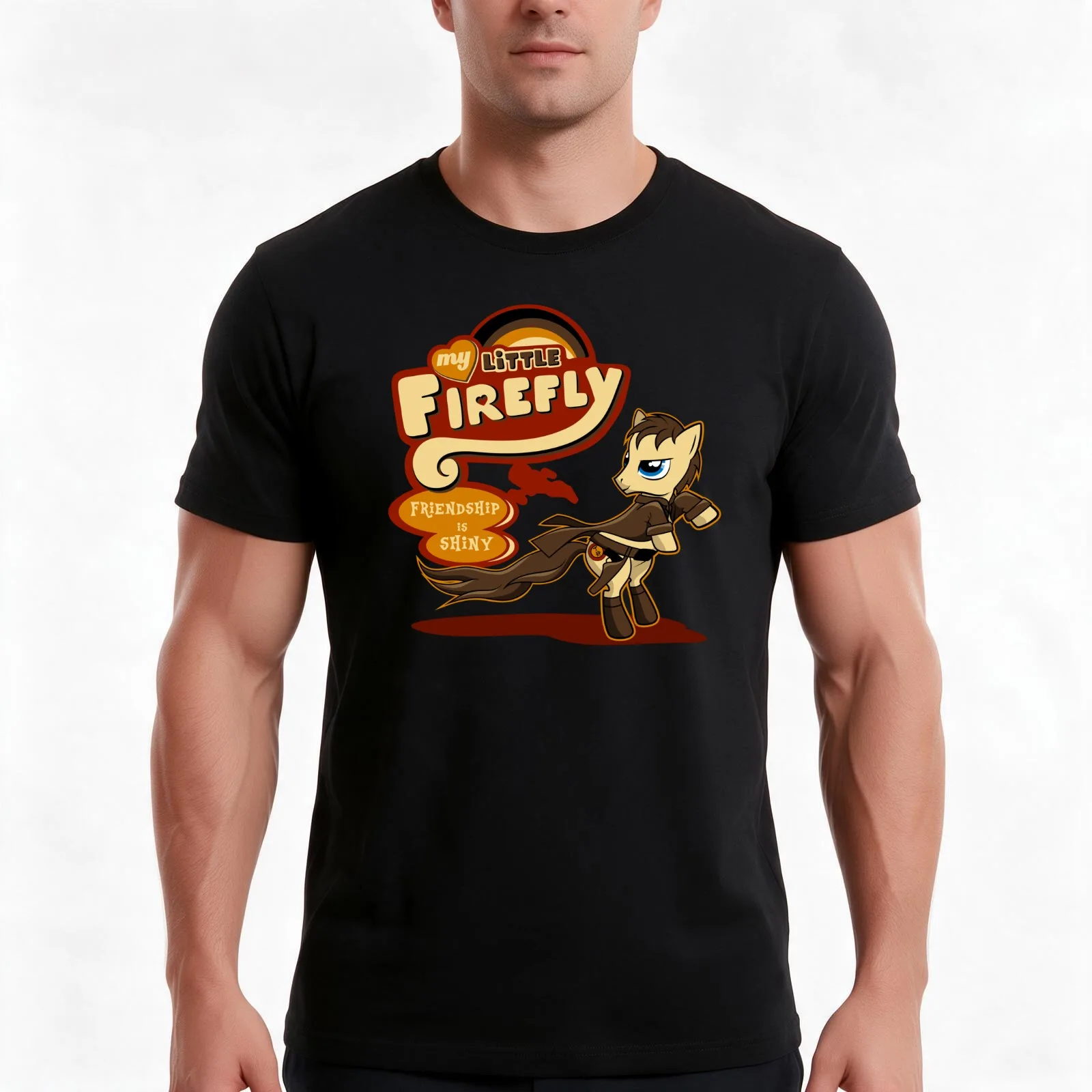 My Little Firefly T-Shirt Summer Casual Cotton Tee Oversized Streetwear Tops Vintage Graphic Print Loose Fit Short Sleeve