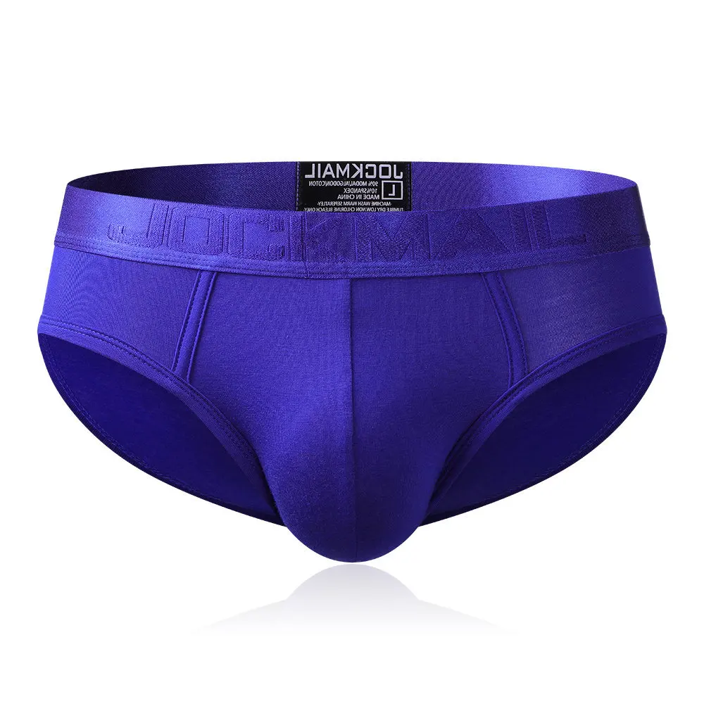 Jockmail Adults 18 Plus Modal Sexy Briefs Men Underwear Gay Bikini Panties Sexy Male Lingerie Man Low Waist Soft Comfortable