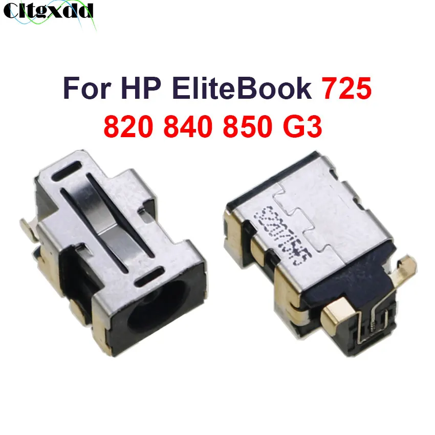 Cltgxdd 1pcs DC Power Jack For HP EliteBook 725 820 840 850 G3 DC Connector Laptop Female Socket Power Charing Port Replacement