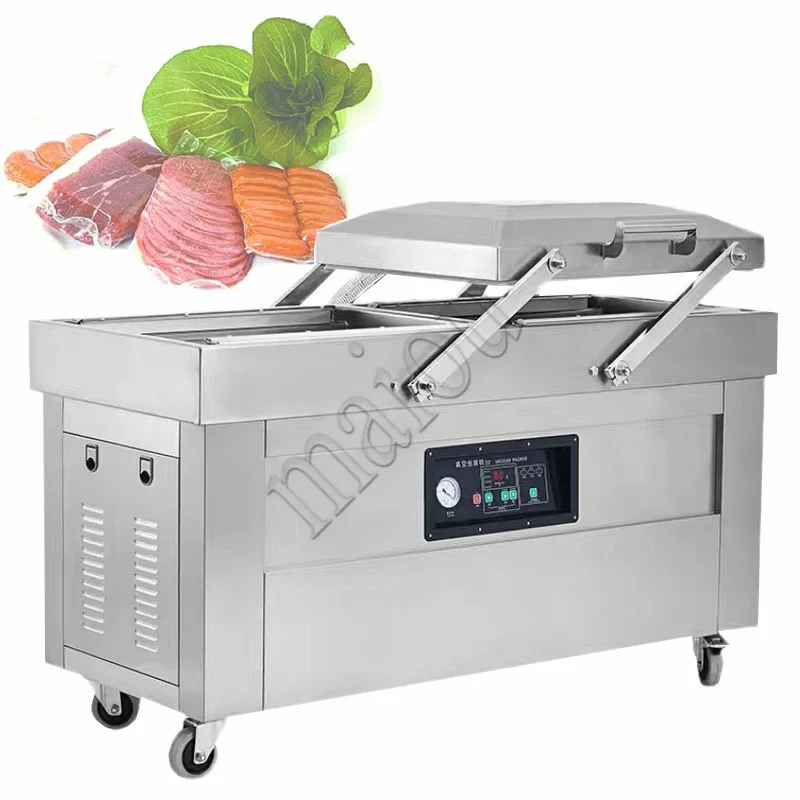 

Vacuum Food Sealer Double Chamber 400/2s Automatic Vaccum Packer Commercial Packaging Machine