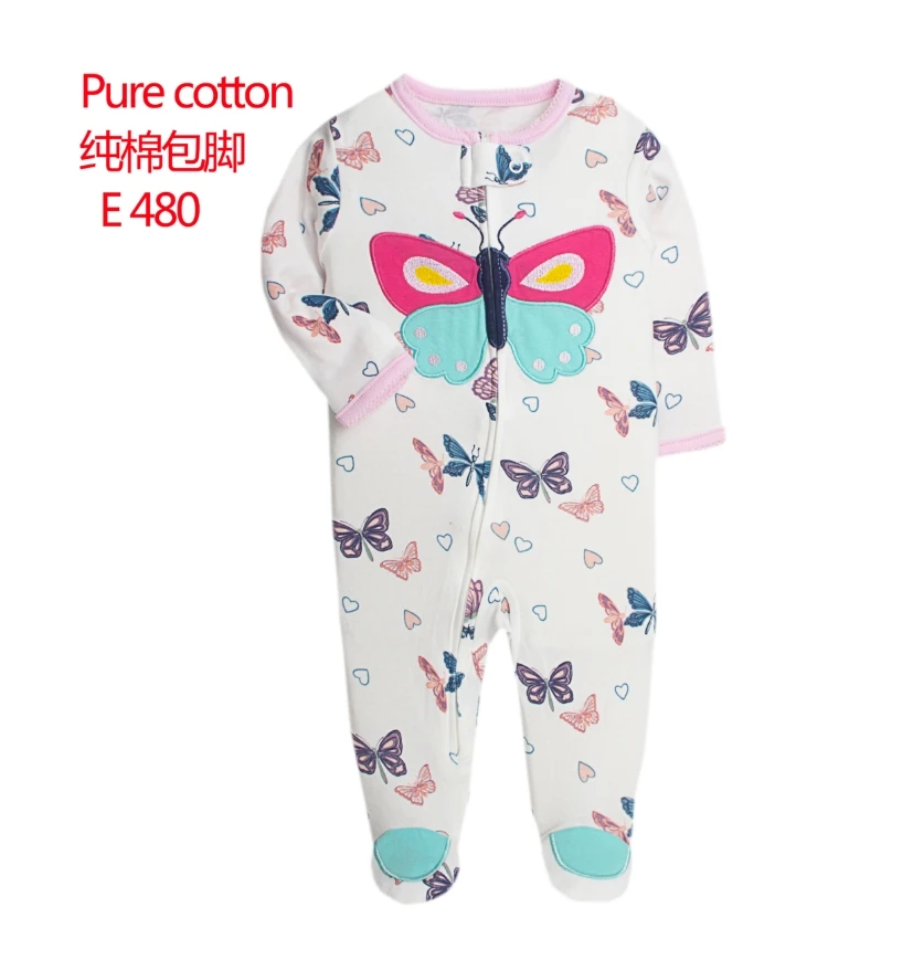 2024 Baby clothes zipper romper newborn baby clothes spring summer winter ropa bebe girls clothes girls jumpsuit cotton