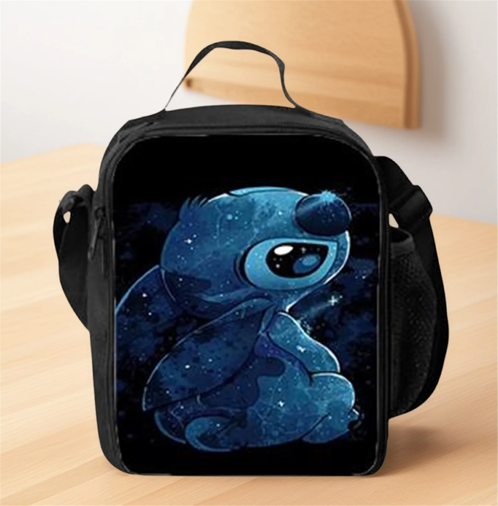 

Stitch Durable Lunch Tote Disney Cartoon Cooler Bag Thermal Bag,Kid Boy Insulated & Reusable Lunch Box for School,Travel