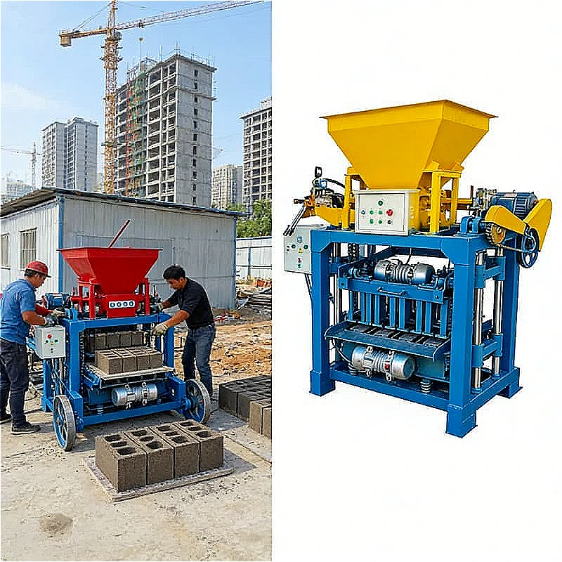 High Efficiency Brick Hollow Block Making Machine Directly From China Factory Compressed Earth Block Making Machine Customized