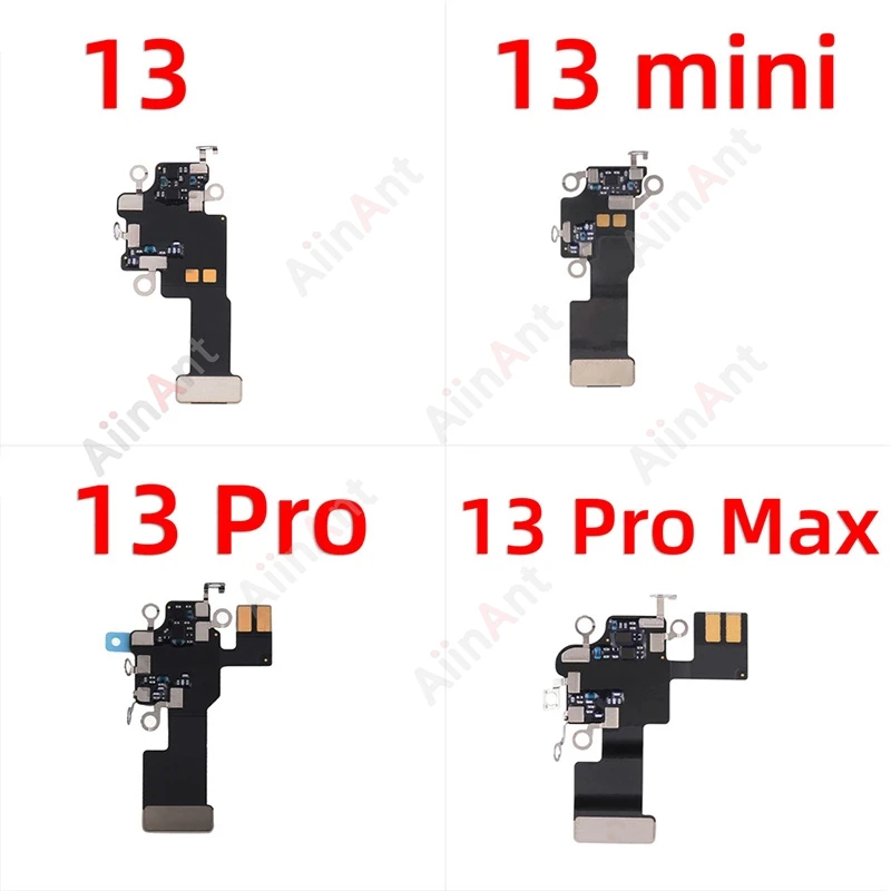 100% AiinAnt Bluetooth GPS Cellular Antenna NFC WI-FI Signal Wifi Flex Cable For iPhone 13 Pro Max mini with Sticker