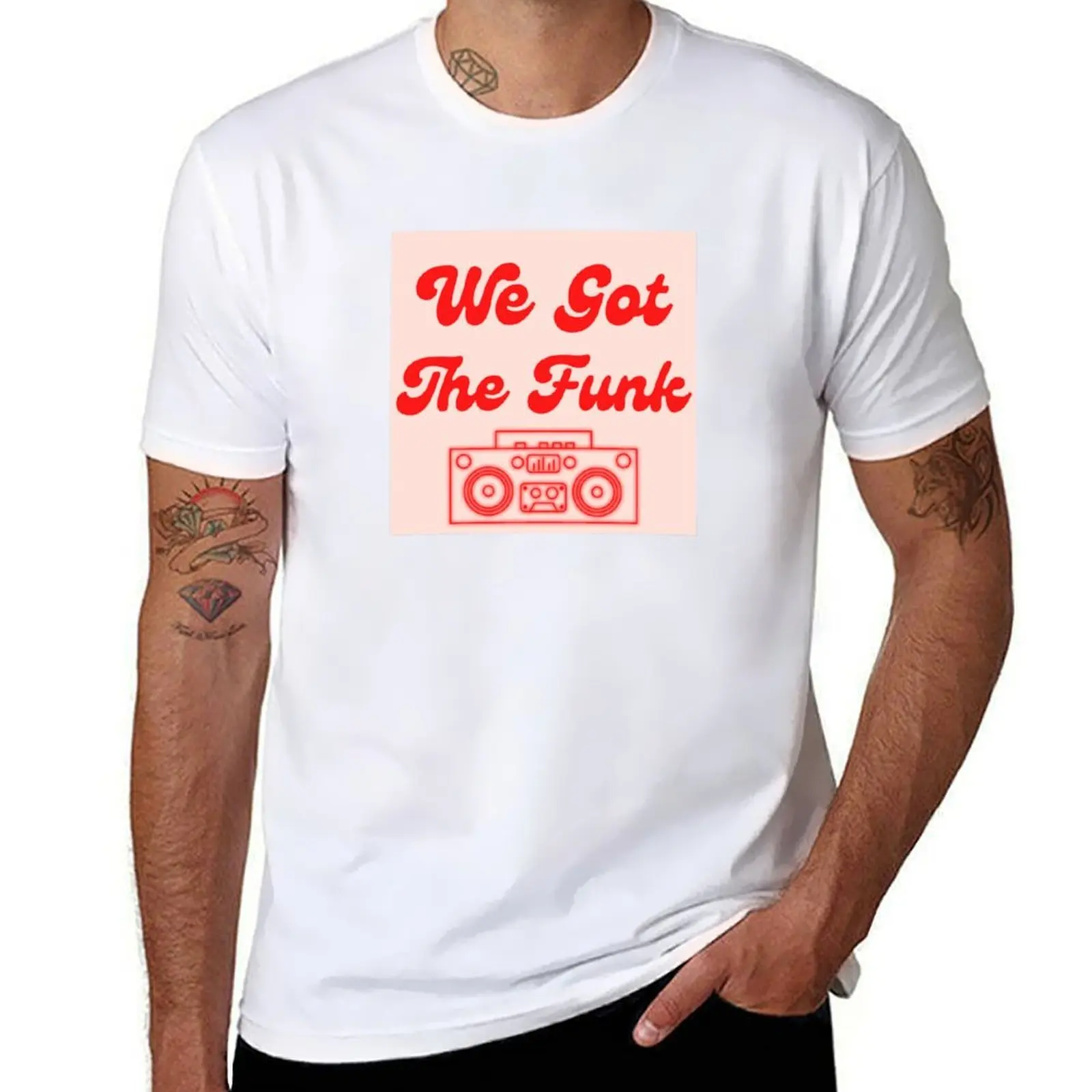 

Funk Boombox Disco Lyrics T-Shirt funny t shirts man t shirts for man graphic vintage T-Shirt