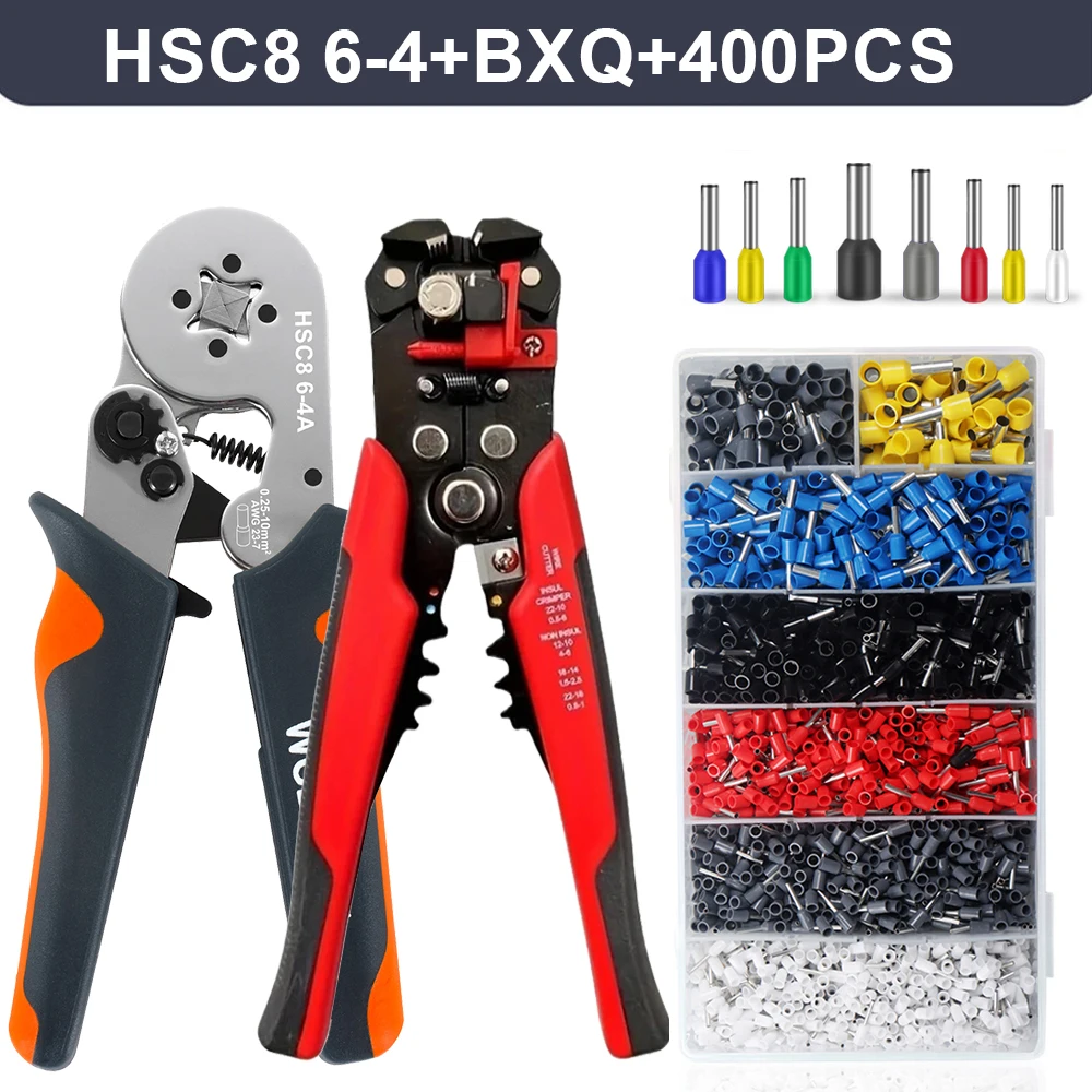 Professionele Elektricien Draad Gereedschap Kabel Draad Stripper Cutter Crimper Automatische Krimpen Striptang Beentje Krimptang - afbeelding 1