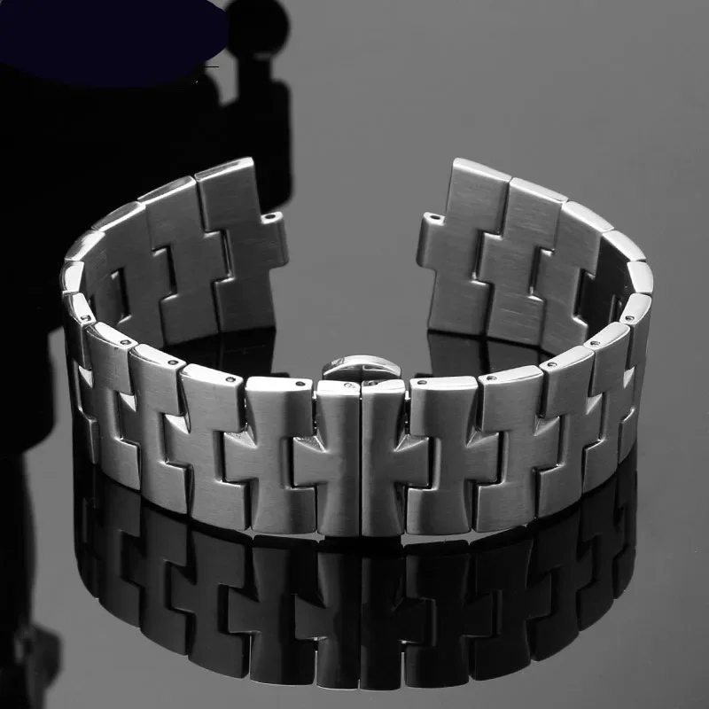 7mm 8mm 8.5mm Stainless Steel Watch Band For Vacheron Constantin 4500V 5500V 7900 p47040 Watch strap vc Convex Mouth bracelet