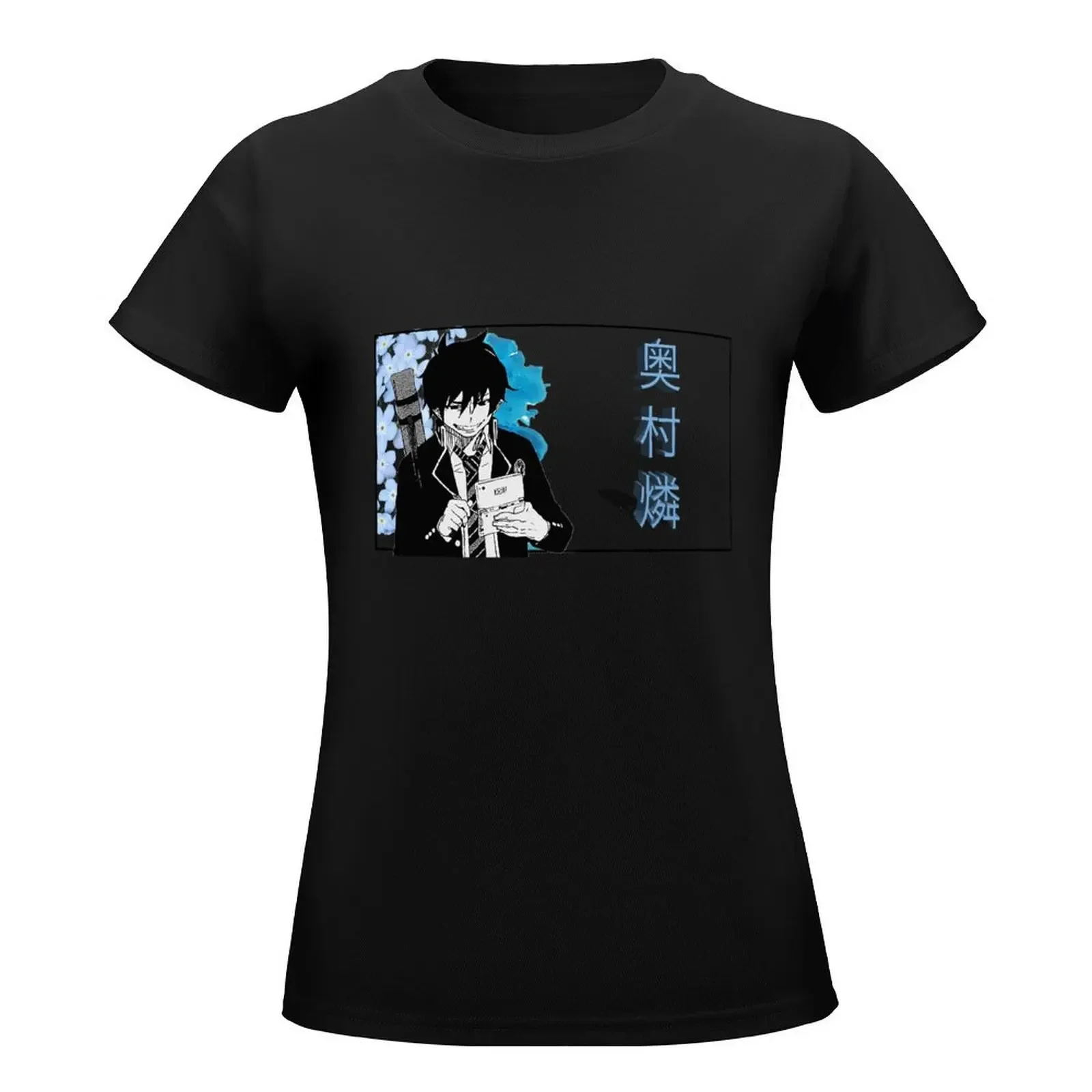 Rin Okumura - Blue Exorcist T-Shirt female plus size tops anime clothes new edition t shirts for Women