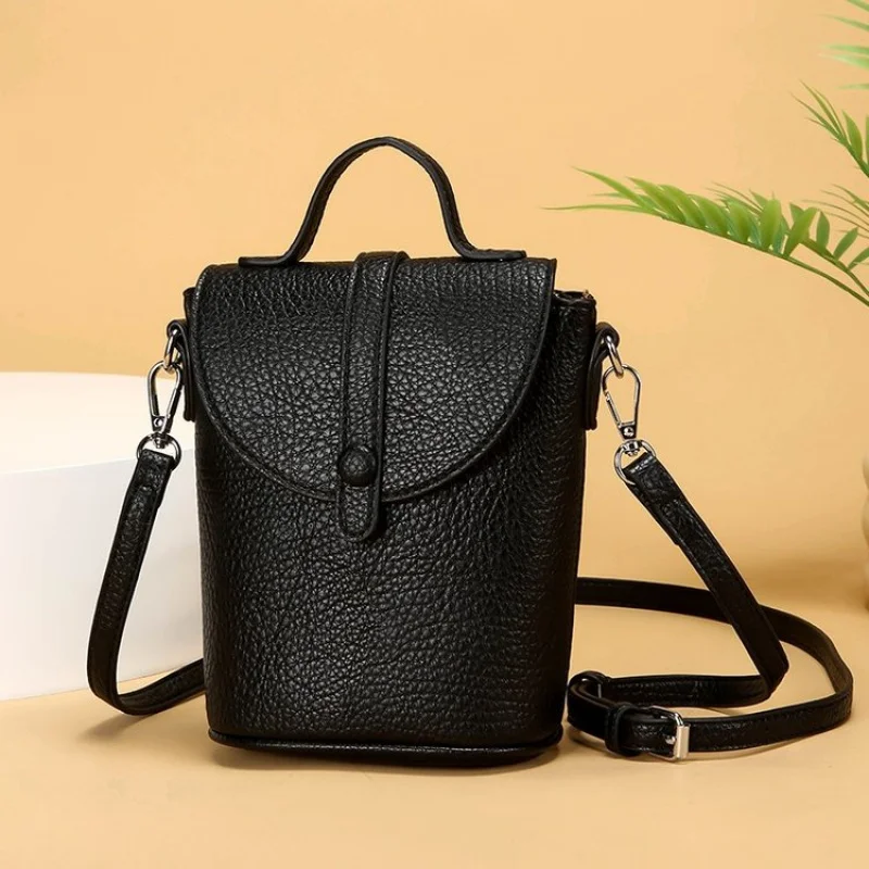 

Women's Shoulder Bag Made Of Lizard-Print Leather Boasting Paris High-End Vintage Neat Spacious Soft Daily Look​