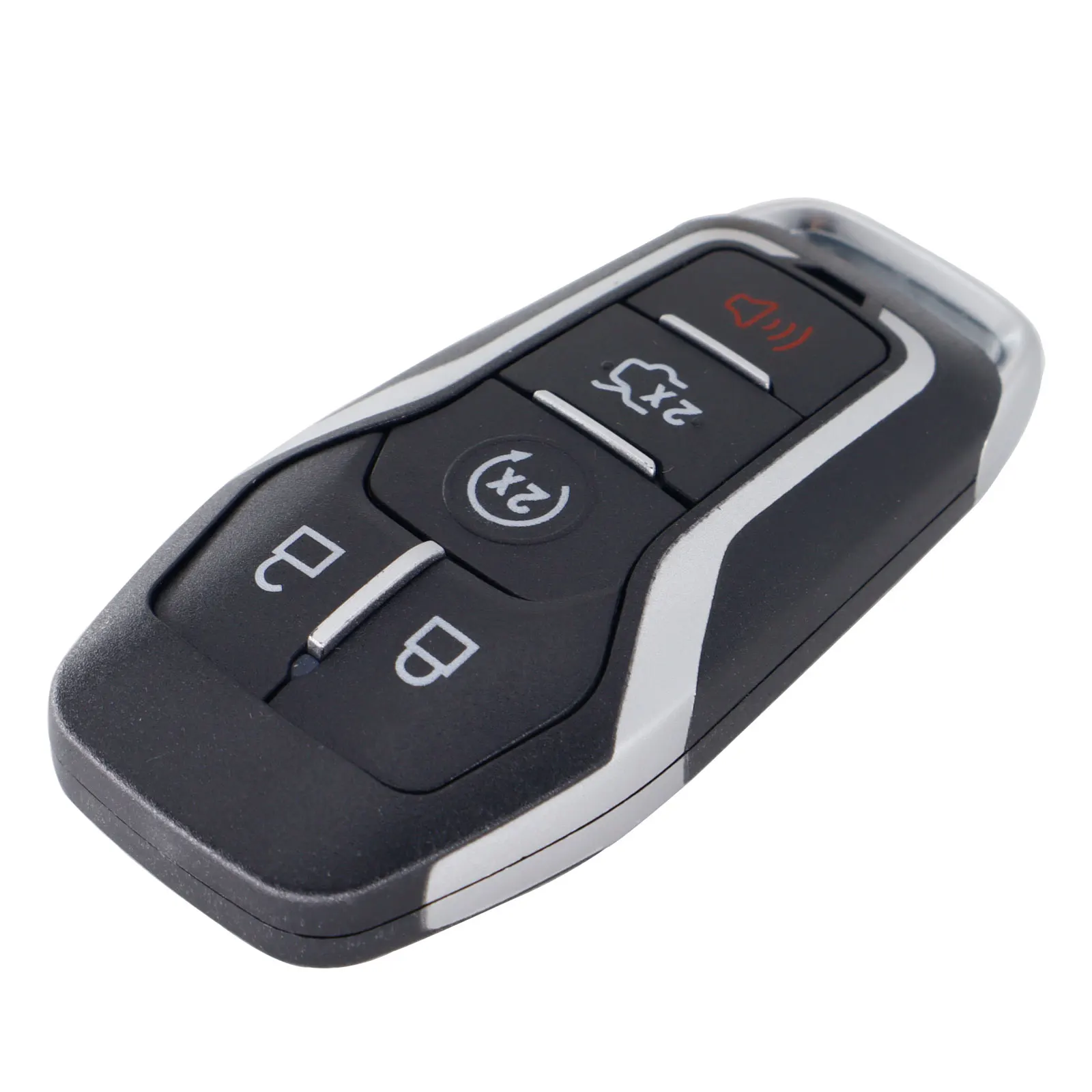 Keyless Shell Smart Fob Car Uncut Case Remote For Ford F-150 Fusion Edge Mustang Explorer 2015-18 Lincoln MKZ MKC MKX 5 Buttons