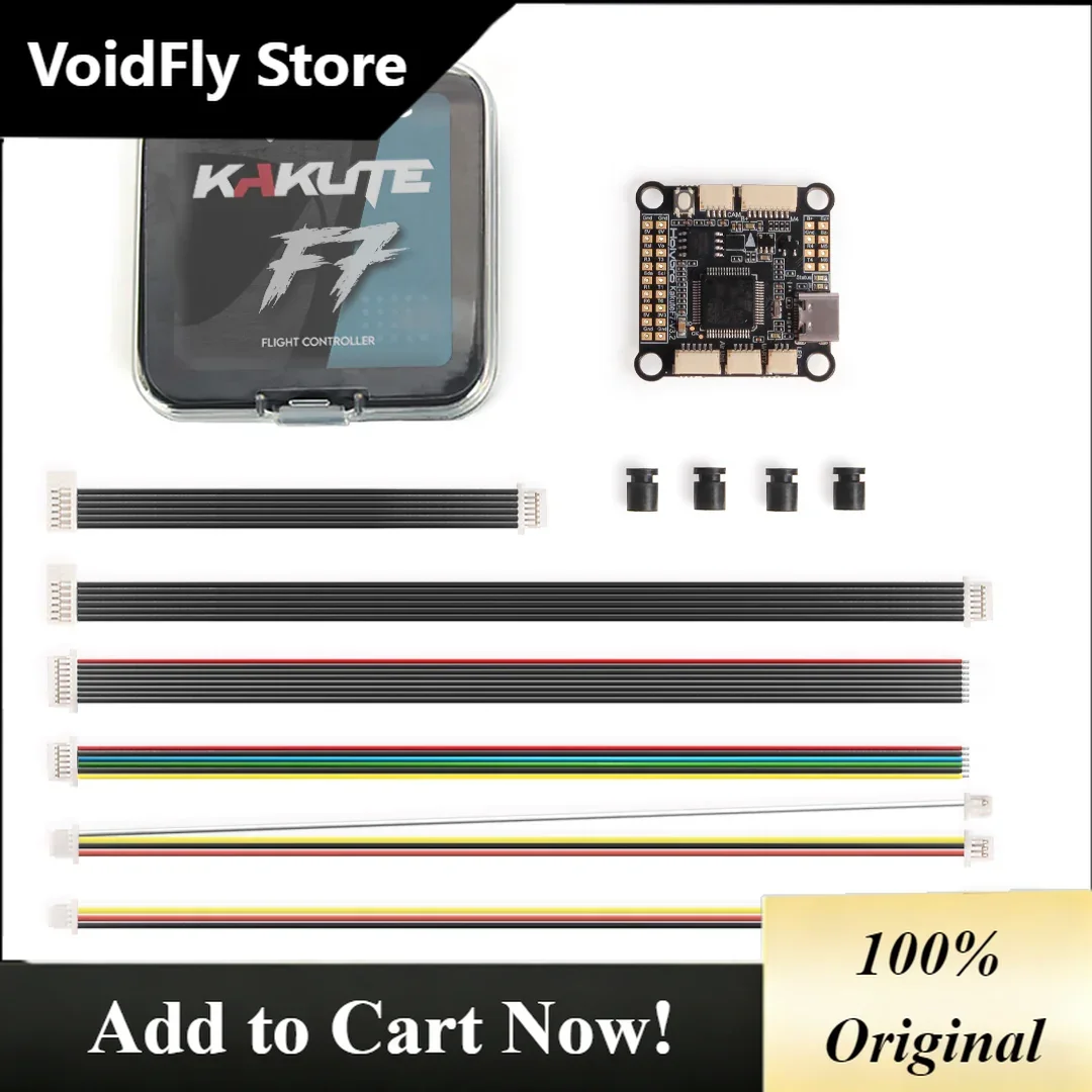 VoidFly Holybro Kakute F722 F7 Flight Controller ICM42688-P/Barometer/OSD 3-8S Support For DJI VISTA HD VTX / Analog
