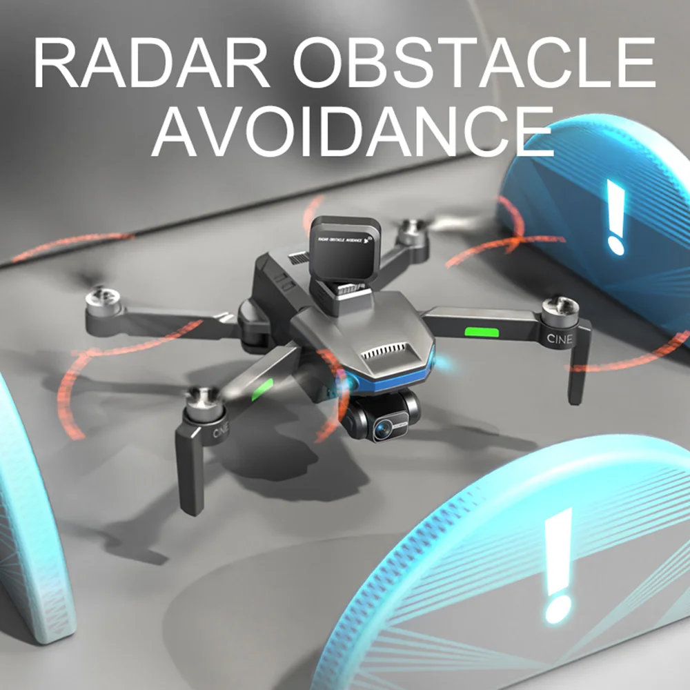 AE3 PROMax Obstacle Avoidance And Brushless Drone Three-axis Anti Shake Gimbal 8K High-definition Aerial GPS RC Toys