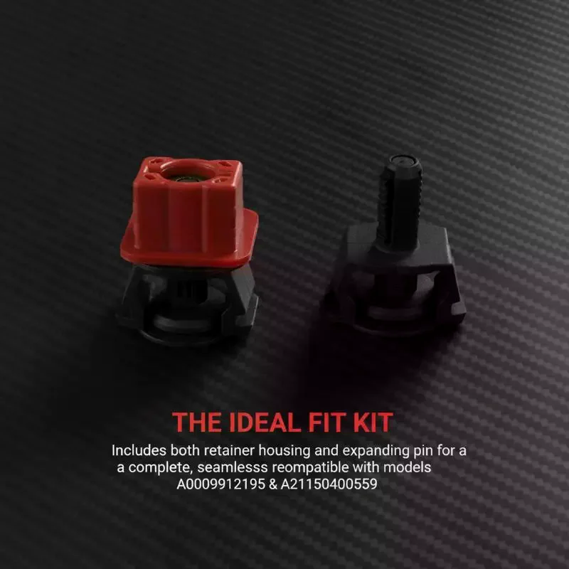 Car Radiator Water Tank Fastener Retainers 1/2/3Pcs OEM Standard Easy Mount for Beginner DIY Auto Repair Users