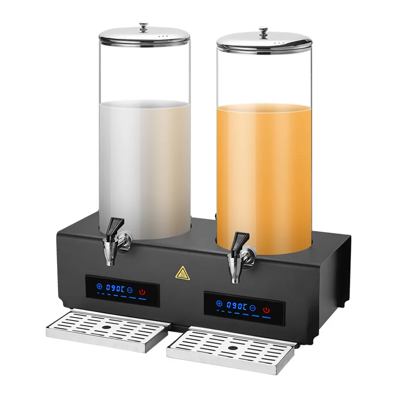 

Glass jar, milk tripod, electric heating, buffet,commercial, transparent, soy milk insulation bucket, beverage machine